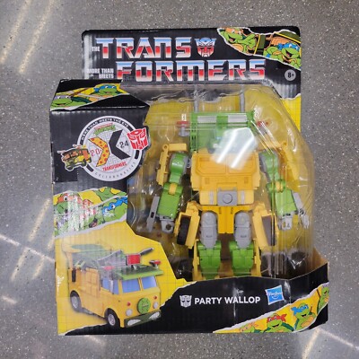 Transformers Collaborative PARTY WALLOP TMNT Ninja Turtles Hasbro 2024 New