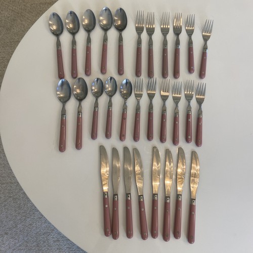 Set Mauve Pink Lot 30 Pieces
