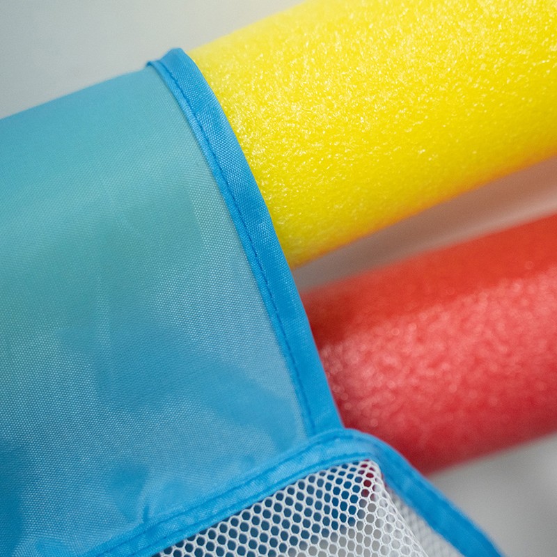 Pool Noodle Sling Mesh Chair For Swimming Pool Noodles, Foldable Pool
