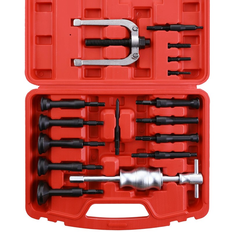 16pcs Blind Hole Pilot Internal Bearing Puller Bushing Remover