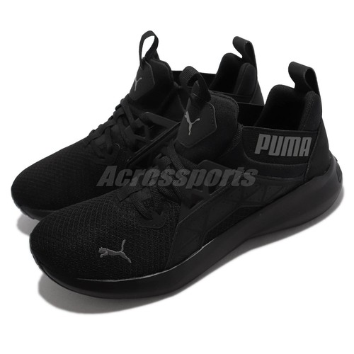 

Puma Softride Enzo NXT Black Grey Мужская спортивная обувь унисекс для бега 195234-01, Черный, Softride Enzo Nxt