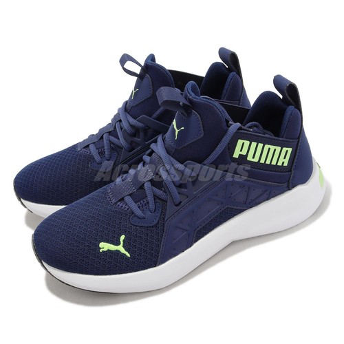 

Puma Softride Enzo NXT Jr Темно-зеленые детские молодежные кроссовки для бега 195569-24, Синий, Softride Enzo Nxt Jr