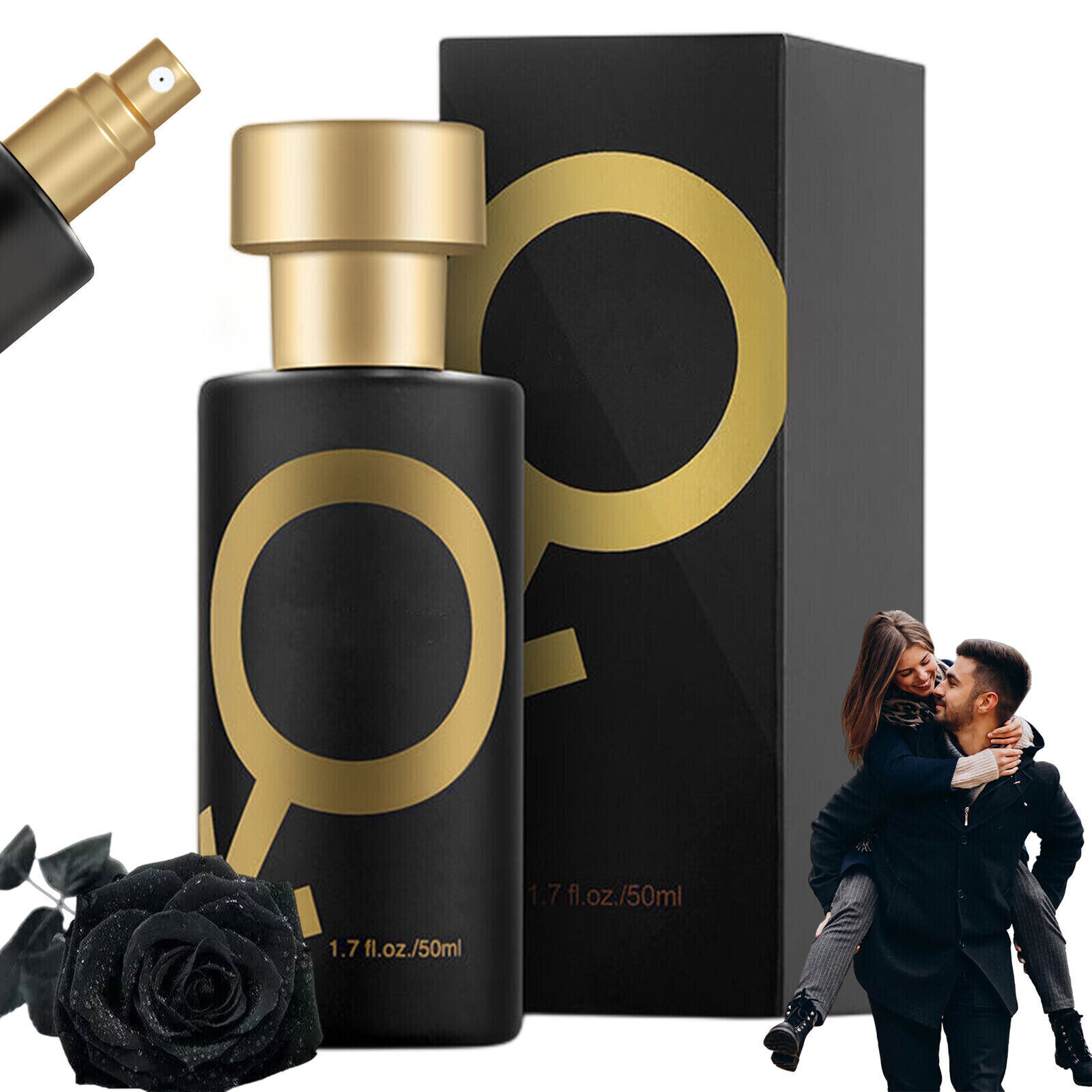 50ml Pheromone Perfume Aphrodisiac Woman Orgasm Body Spray Perfume Attracts US