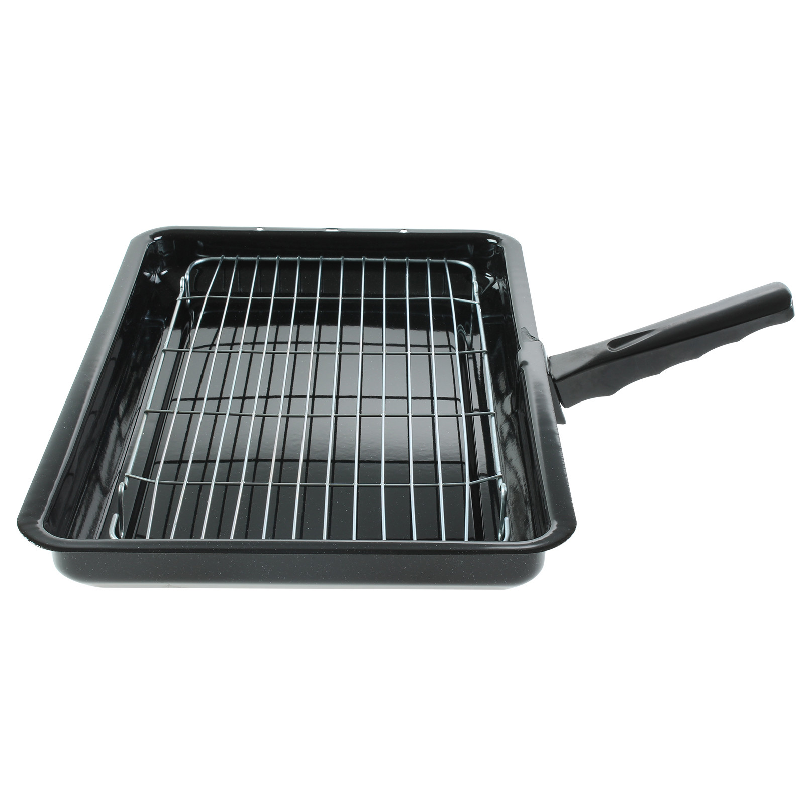 For Beko Universal Enamel Grill Pan & Detachable Handle 360 x 240mm eBay