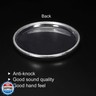 MECCANIXITY 6 Inch Drum Head Drum Skin Sound Controlled PET Material, Transparent, Pack of 2