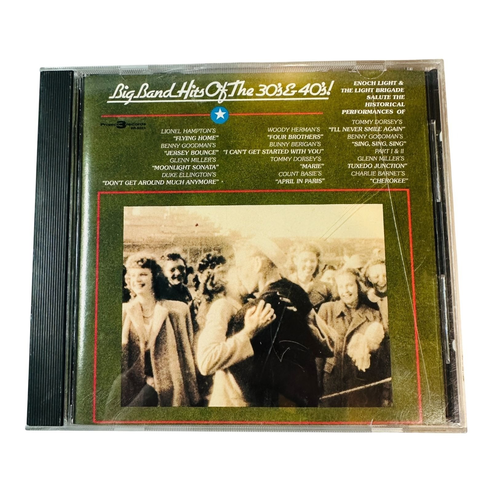 Big Band Hits Of The 30s & 40s CD By Project 3 Records