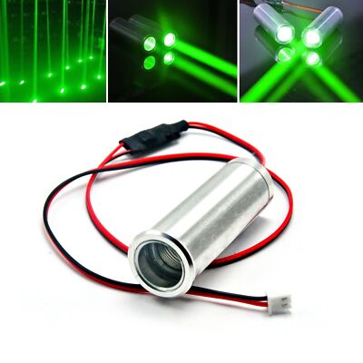532nm 50mW Fat Dot Beam Laser Diode Module Green LED Stage Light Bar KTV