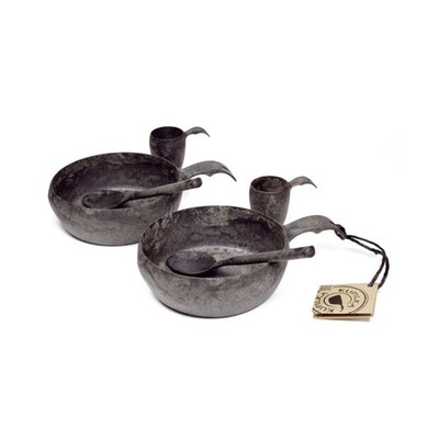 Kupilka START THE DAY Set (Schüssel, Becher, Löffel) kelo black