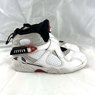 Air Jordan 8 Retro Sneaker Boys 12C PS Bugs Bunny White Red Black