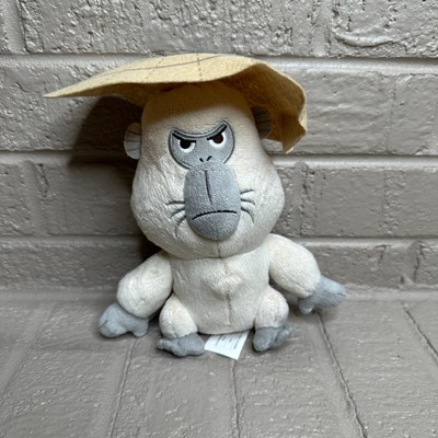 Disney Raya And The Last Dragon Ongis Chattering Monkey Plush Grumpy Big Hat 8''