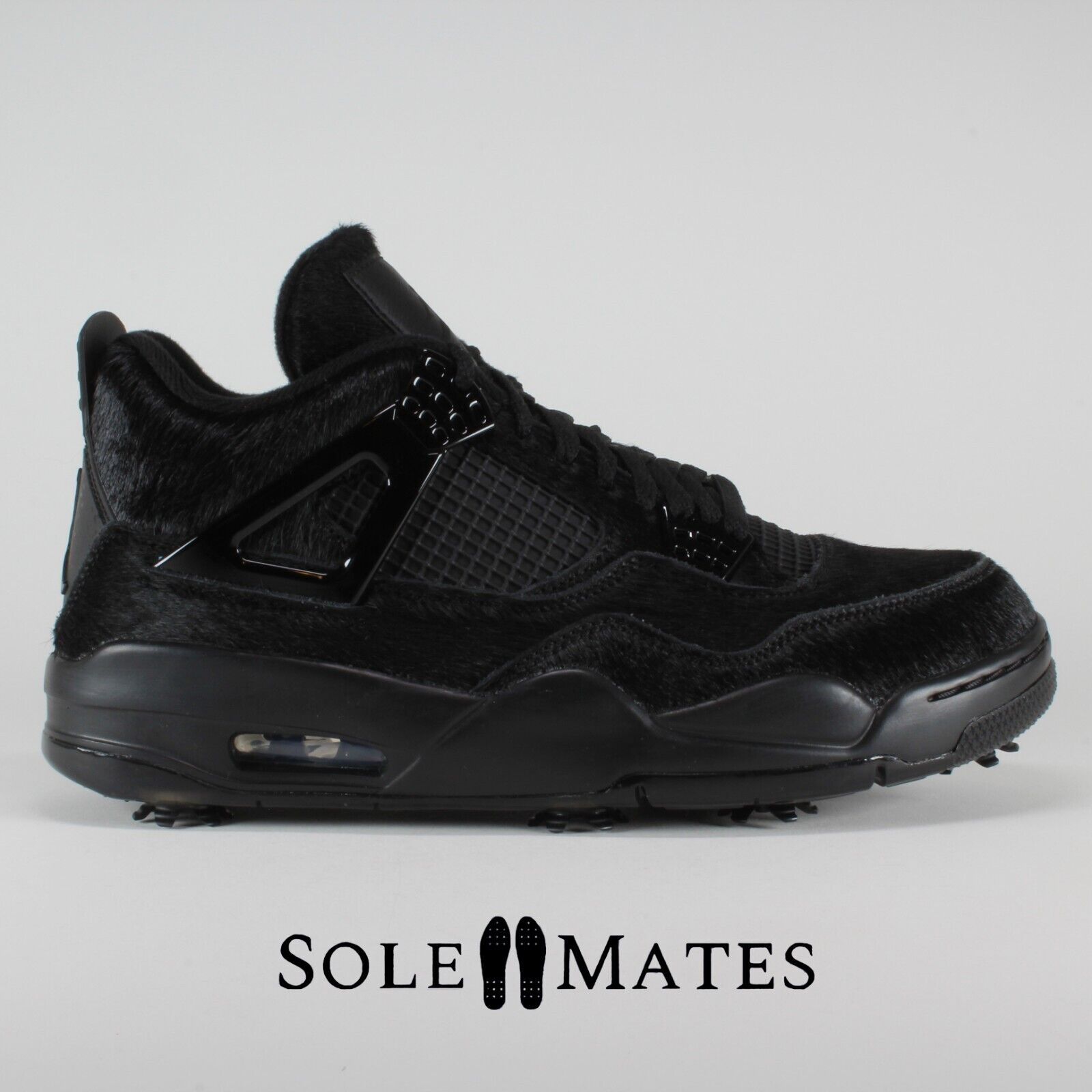 Nike Jordan IV 4 G 'Black Cat' Pony Hair CU9981-001 Men's Nike Jordan IV 4 G 'Black Cat' Pony Hair CU9981-001 Men's