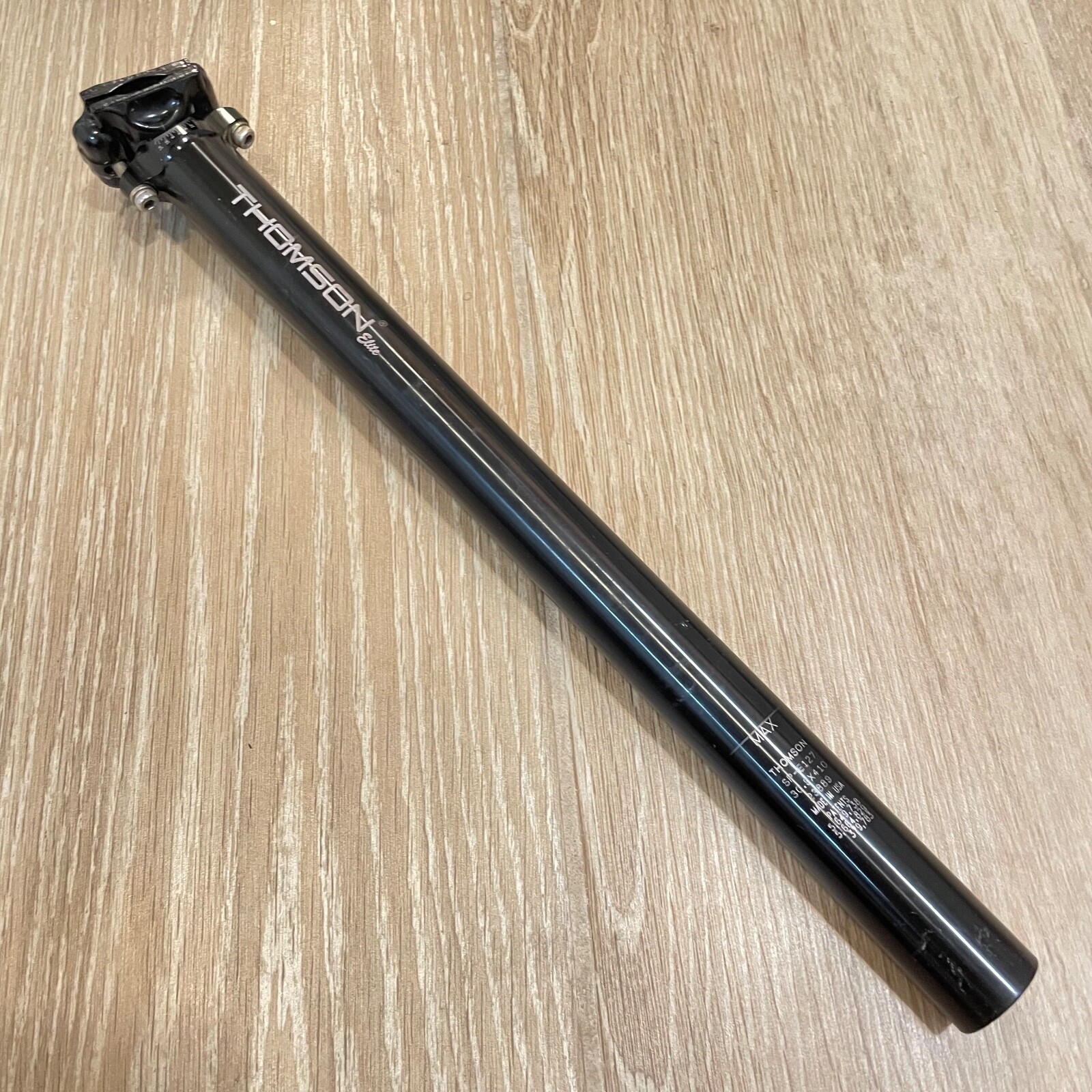 Thomson Elite Mountain Bike Seat Post 30.9mm 410mm Black SP