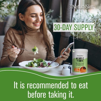 NaturalSlim Metabolic Vitamins - Combination of High Potency Multivitamins, M...
