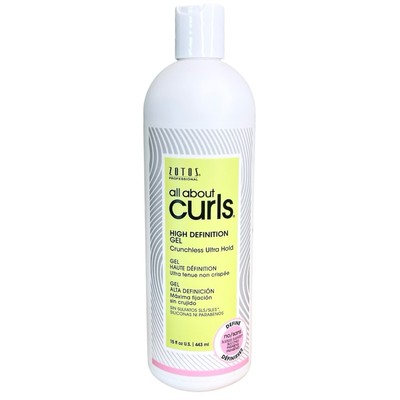 All About Curls High Definition Gel By Zotos Professional 443ml 15 fl oz NEW