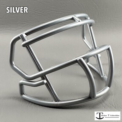 Chrome & Custom Colors Riddell Speed S2BD-SW-SP Mini Football Helmet Facemask