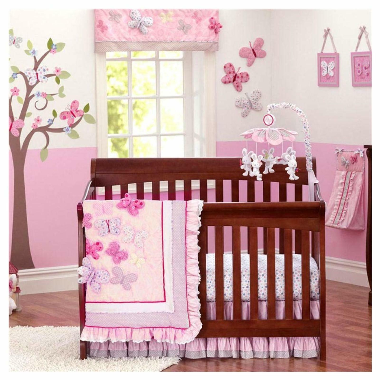 Set Para Cuna Recien Nacido Juego De Cama Hermosos Para Bebe 7