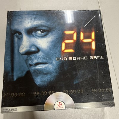 24 DVD Board Game Parker Brothers Jack Bauer Brand New Factory Sealed 2006