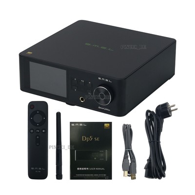 SMSL DP5 SE HiFi Network Music Player Headphone Amplifier Streaming Decoder