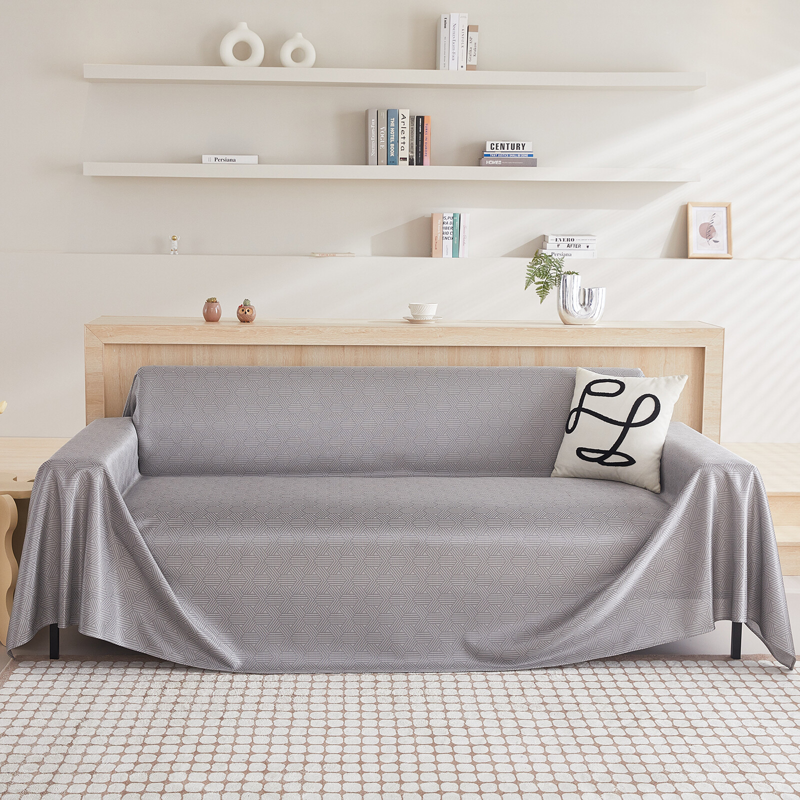 Blanket Anti-slip Throw Sofa Cover Bedspread Us