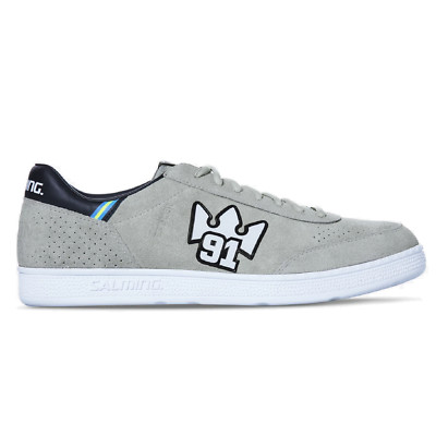 Salming NinetyOne Shoe Indoor Hallenschuhe Handball Sneaker beige 1238070 2020
