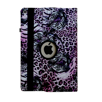 For iPad 10.2 9th 8th 7th Generation 360 Rotating Leather Smart Stand Case Cover