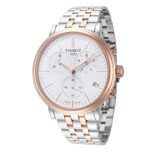 Мужские кварцевые часы Tissot Carson Premium Premium 41 мм T1224172201100