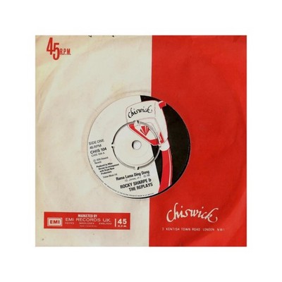 Rocky Sharpe And The Replays Rama Lama Ding Dong 7" Inch Single 45  Vinyl Record