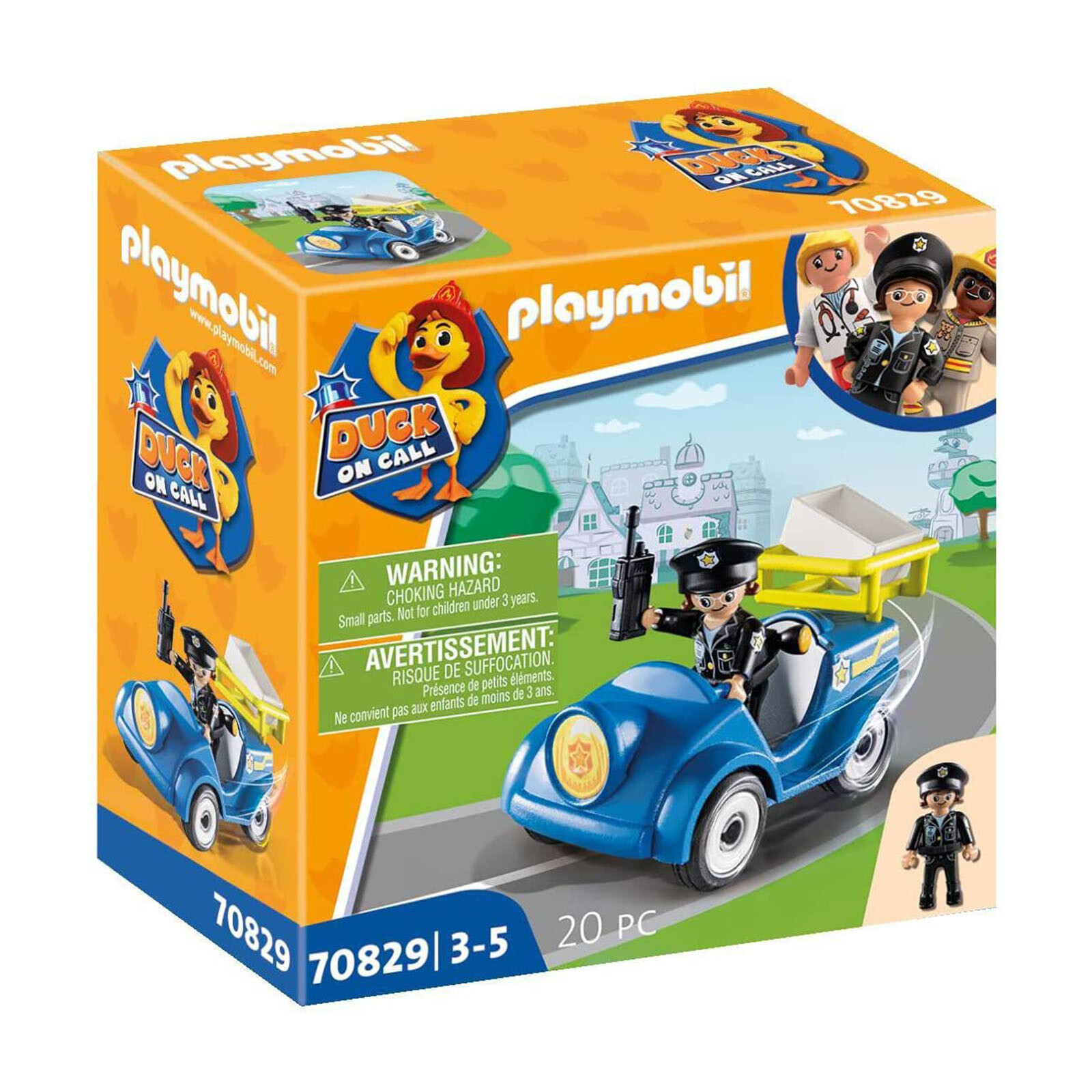Игровой набор Playmobil Duck On Call для создания полицейской мини-машины 70829 НОВЫЙ В НАЛИЧИИ