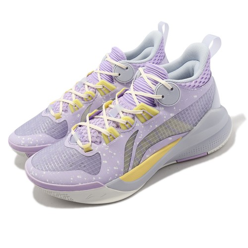 

Мужские баскетбольные кроссовки Li Ning Sonic X Team Lilac Purple Pale Banana ABPS015-3, Фиолетовый, Sonic X Team