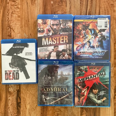 New Blu-ray Action Lot. Master, The Admiral, Merantau, Ultraman Geed, and More