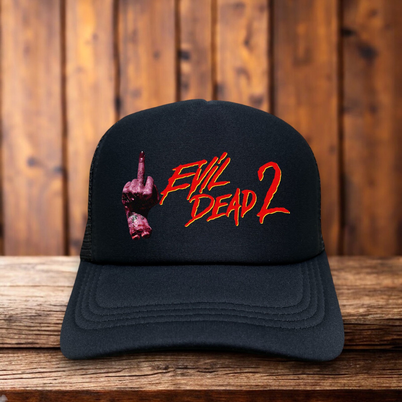 帽子 PLZ Vegyn - Hell Trucker Hat - Black New Vegyn 