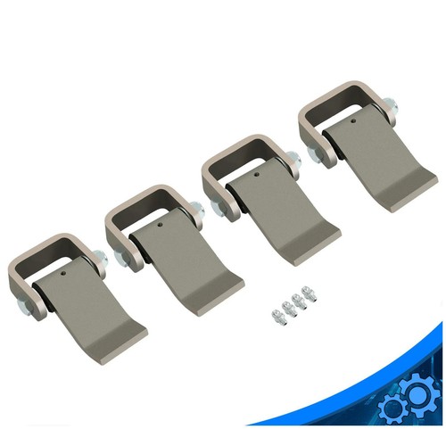 4 x Ворот Дверная петля для самосвала с прицепом для перевозки тяжелых грузов в смазанном виде