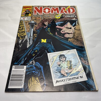 Nomad #1 May 1992 Marvel Comics Vol. 2 Captain America, Bucky, Jack Monroe MAP 