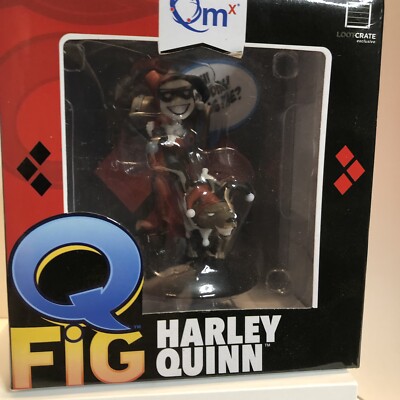 NIB Harley Quinn QMX 2016 Exclusive DC Comic Figure New in Box Batman Series