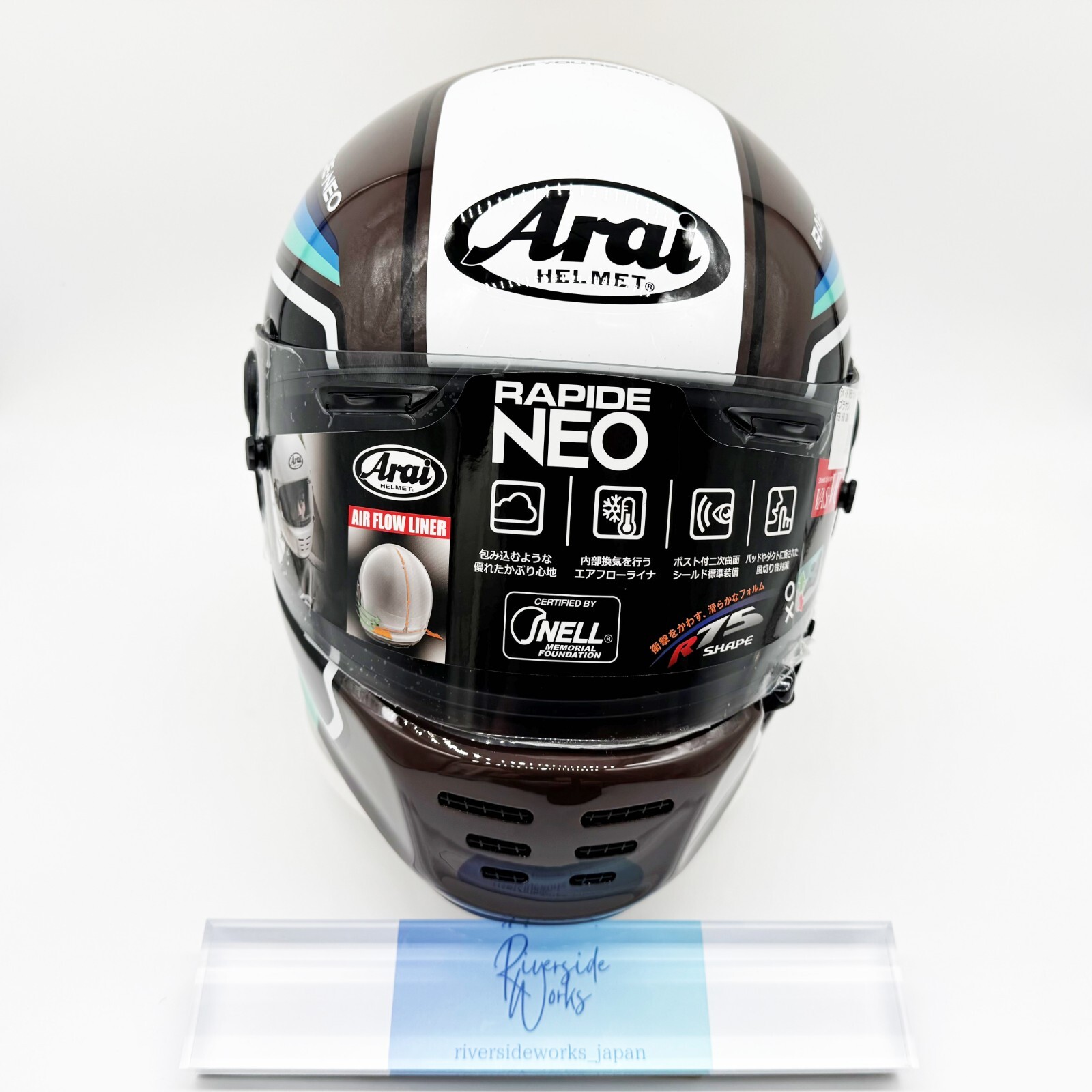 Arai RAPIDE NEO Mサイズ Arai Helmet Concept-x Japan RAPIDE NEO Flat Black Size M 57