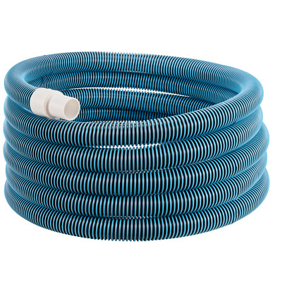 VEVOR 1.5 Inch 30ft Inground Swimming Pool Vacuum Cleaner Hose w/ Spiral Cuff