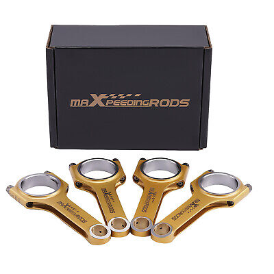 New Titanizing Forged H-Beam Connecting Rods for Ford Volvo Land Rover 2.0 Gold