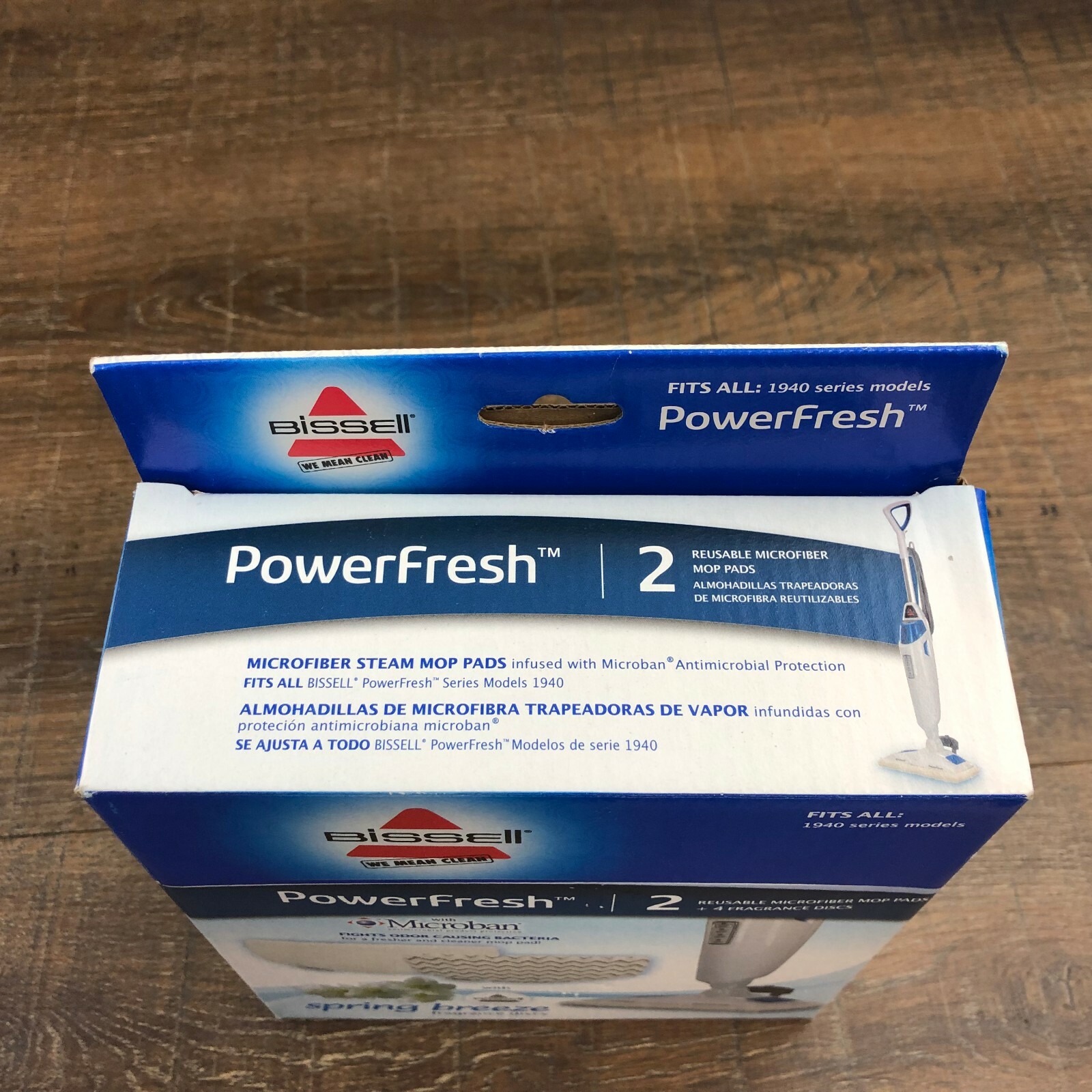 Bissell Mop Pad Kit For PowerFresh Steam Mop Replacement Pads Fits1940 Models