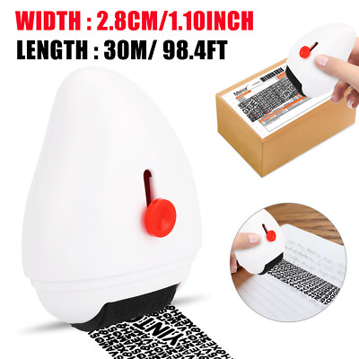 Security Identity Theft Protection Stamp Roller Protect Confidential Information