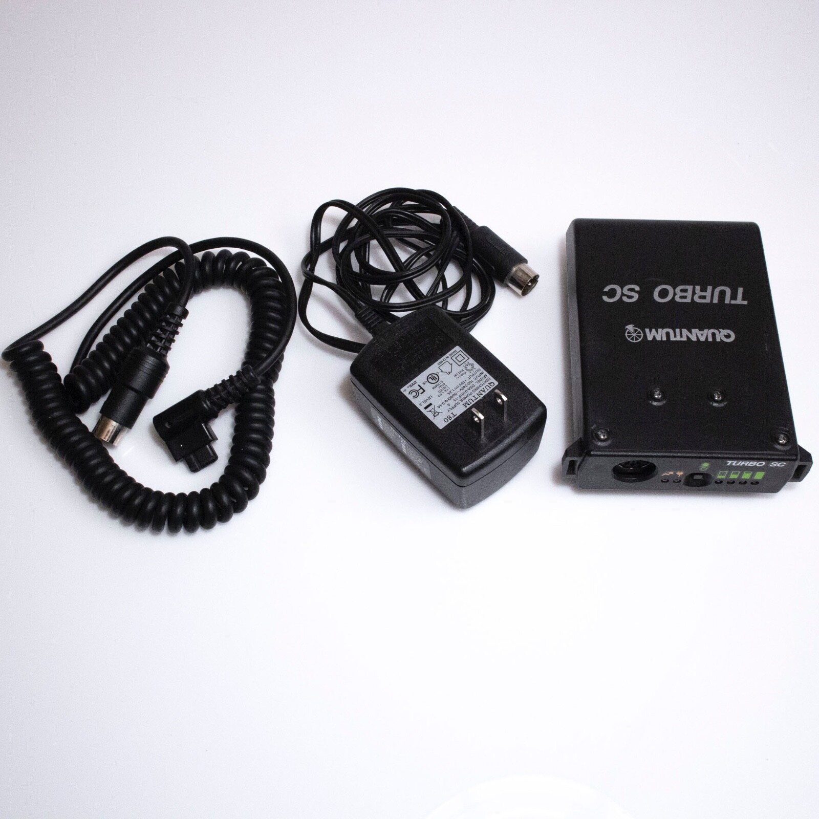 Quantum Instruments Turbo SC Battery Pack + Canon Cable + Quantum Charger