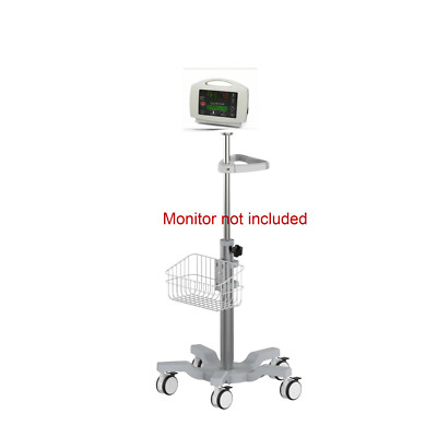 Small metal base Rolling stand for CSI CRITICARE 504DX MONITOR , new MT303