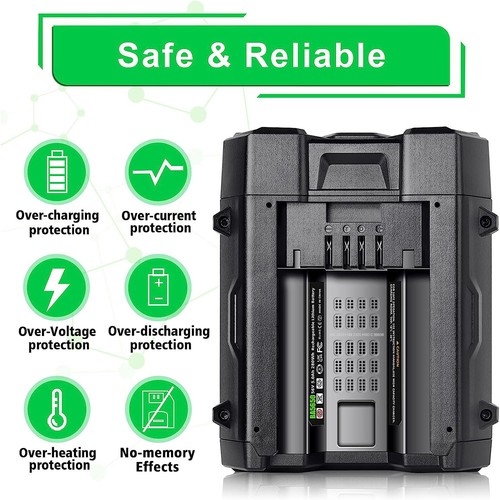 2x 5 Ah Battery For Genuiue EGO 56Volt BA1400 POWER+ Lithium Ion BA2800T BA2240