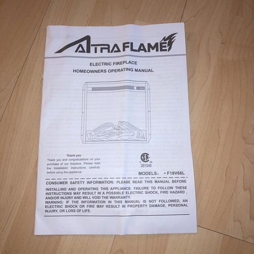 Insert 18 Inch 120 Vac 60 Hz Just Manuals