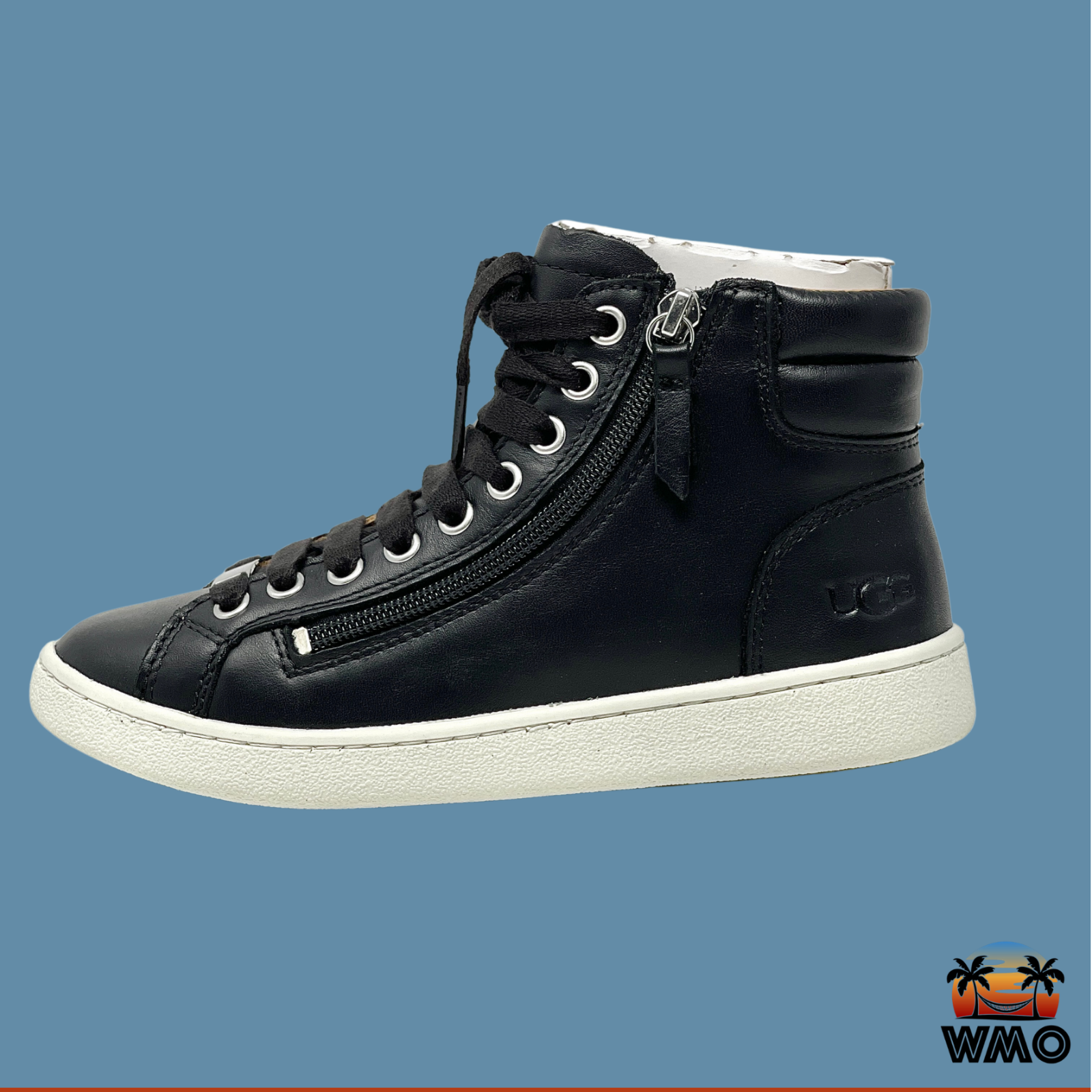 ugg olive high top sneaker black