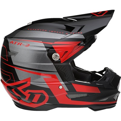 6D Helmets ATR-2 Helmet - Mach - Red/Gray/Black - XL 12-3328