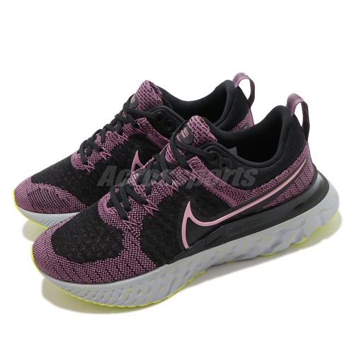 

Женские беговые кроссовки Nike Wmns React Infinity Run FK 2 Flyknit Violet Pink CT2423-500, Черный, Wmns React Infinity Run Fk 2