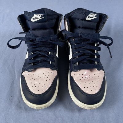 Nike Air Jordan 1 OG PS Atmosphere Bubble Gum Size 2.5Y Basketball CU0449 - 641
