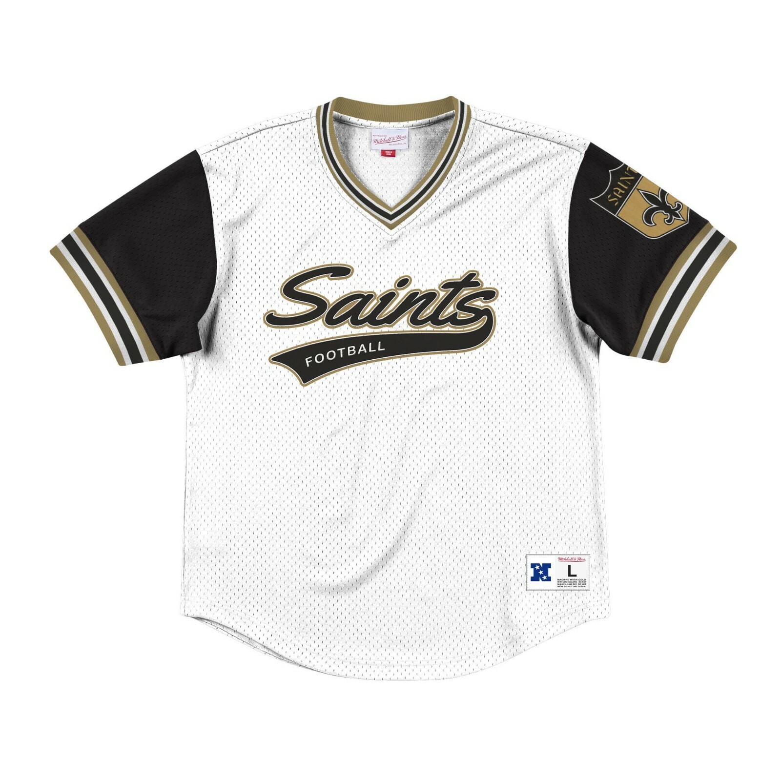 mitchell and ness saints jersey