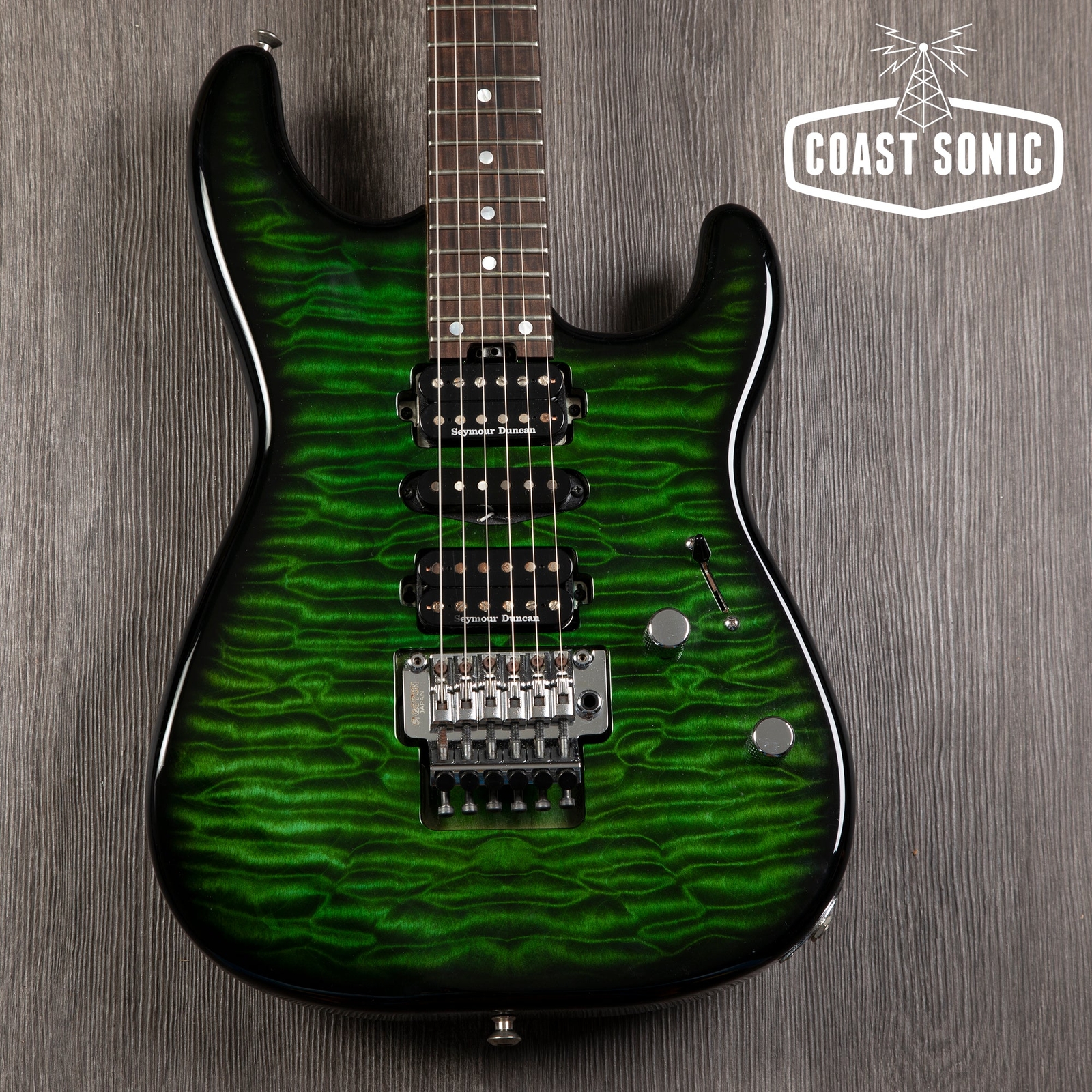 ギター Charvel MJ SAN DIMAS STYLE1 QM Charvel MJ San Dimas Style 1 HSH FR PF QM Midnight Glow (294