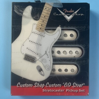 2008 Fender Custom Shop Abigail Ybarra 1969 Stratocaster Pickup Set! P19
